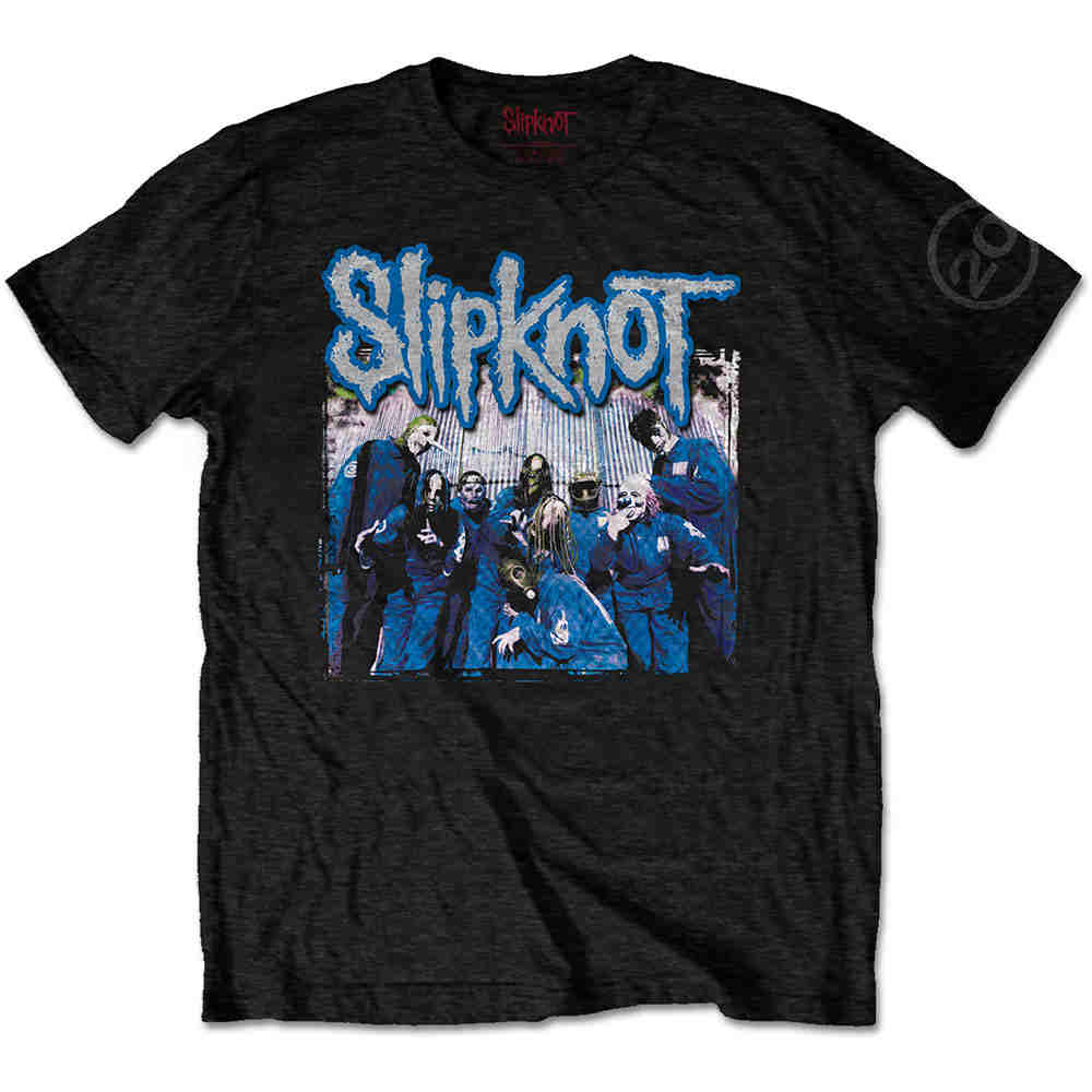 Slipknot - 20th Anniversary Tattered & Torn T-shirt Homme - Noir